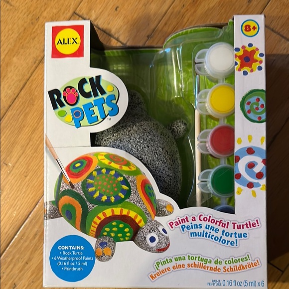 Alex Rock Pets - Paint a Colorful Turtle - Picture 1 of 4